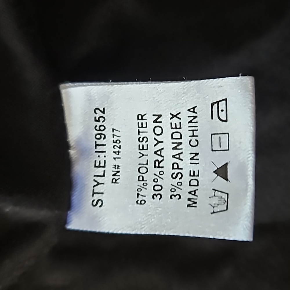 Black Ruffle Blouse - Picture 6 of 6